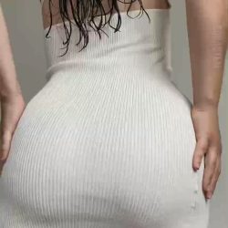 The Ass-to-fabric Ratio On This Dress Is Not In My Favor